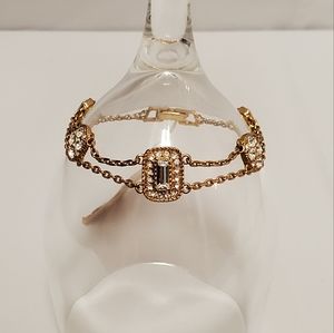 Givenchy Crystal Station Chain Bracelet